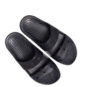 Crocs Classic Platform Sandal Black Double Strap Women’s Size 8